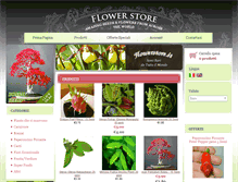 Tablet Screenshot of flowerstore.it